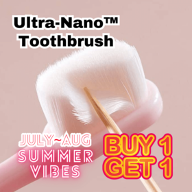 Extra Soft Nano Toothbrush - summer vibes promotion buy 1 get 1 free