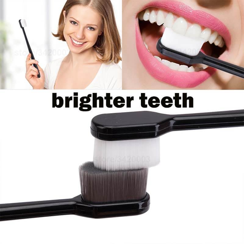 Extra Soft Toothbrush, Ultra Soft-bristled Adult ToothbrushBristle Good  Cleaning Effect for Sensitive Teeth Oral Gum Recession