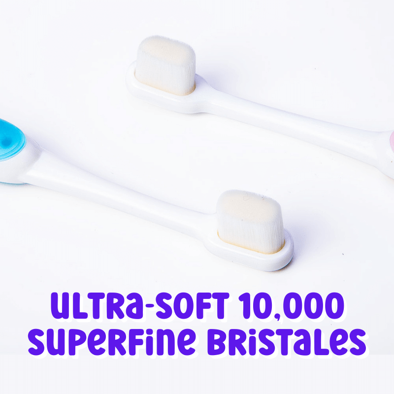 Extra Soft Toothbrush For Baby, Toddlers And Kids With Superfine Bristles
