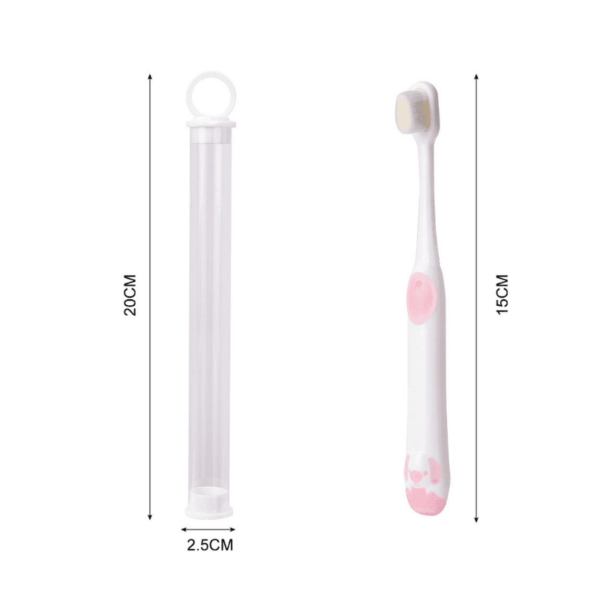 Extra Soft Toothbrush For Baby, Toddlers And Kids With Superfine Bristles