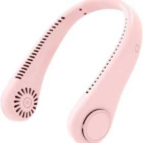 Portable Neck Fan (Pink) - MyHomeGoodies.com