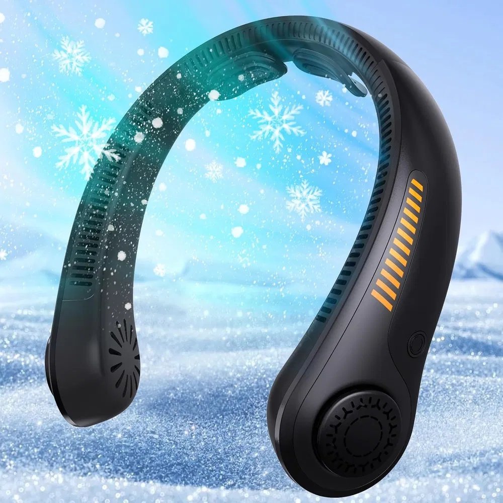 Portable Neck Fan (Black) - MyHomeGoodies.com