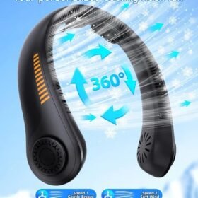 Portable Neck Fan (360 degree cooling) - MyHomeGoodies.com